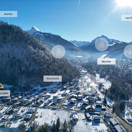 Roof Top Moutain View Direct Access Morzine Avoriaz Montriond Eksteriør billede